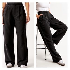 NWT Abercrombie A & F Curve Love Sloane Tailored Pant 31 Regular